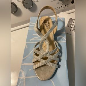 Life Stride Wedge Dressy Sandal
